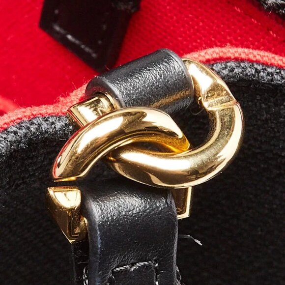 Givenchy Black Canvas Mini G Shopping Tote Bag - Picture 7 of 11